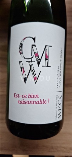 Alsace Pinot Blanc Clément Weck et Fils 2024
