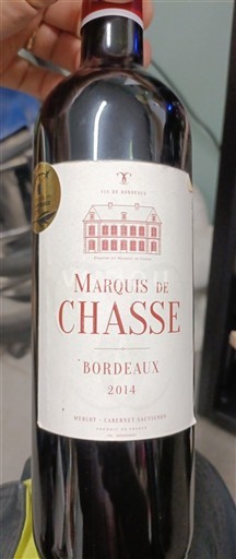 Bordeaux Marquis de Chasse 2014