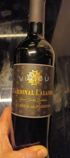 Bordeaux Lalande-de-pomerol Cardinal Lalande 2023