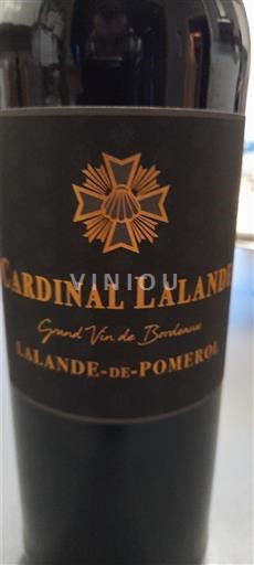 Bordeaux Lalande-de-Pomerol Cardinal Lalande 2023