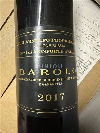 Piemonte Barolo Luigi Arnulfo Regione Bussia Fini di Monforte d'Alba 2017
