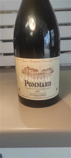 Bourgogne Pommard Domaine Chapelle 2007