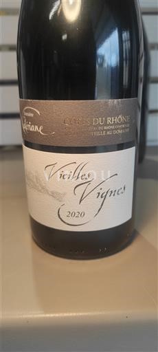 Údolí Rhôny Côtes-du-Rhône Domaine La Valériane Vieilles Vignes 2020
