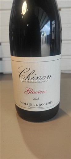 Thung lũng sông Loire Chinon Domaine Grosbois Glacière 2023