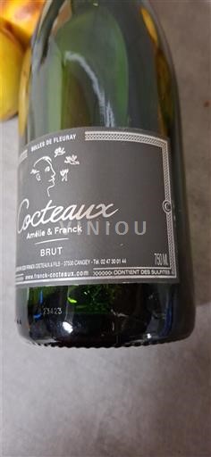 Loire Valley Crémant de Loire Bulles de Fleury Cocteaux Amélie & Franck Non-Vintage