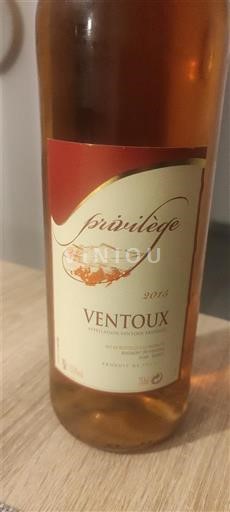 Rhônen laakso Ventoux Privilège 2015