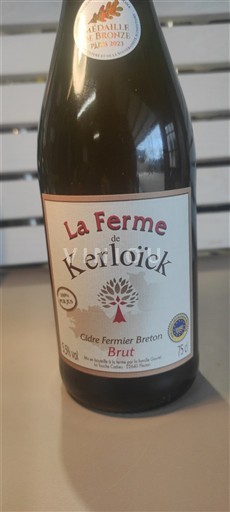 Brittany La Ferme de Kerloick Cidre 2023
