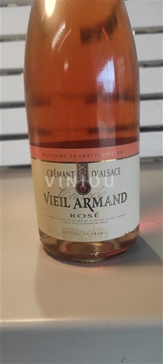 Alsace Crémant d'Alsace Vieil Armand Rosé Icke årgångsbetecknad