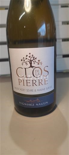 Viner Blanc sec Clos de la Pierre Vignoble Naulin 2023 Frankrike Loiredalen Muscadet-Sèvre-et-Maine AOC