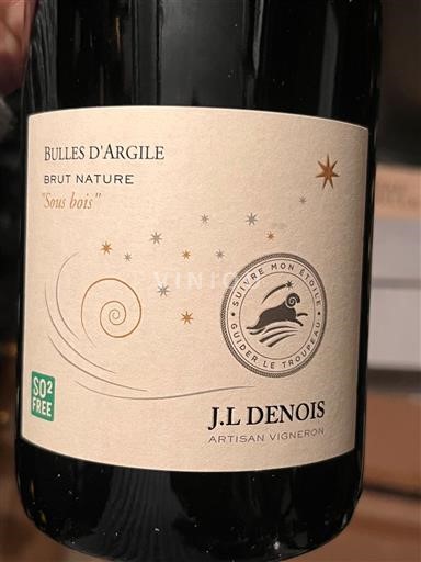Languedoque Crémant de Limoux J.L Denois Bulles d'Argile Sous bois 2022