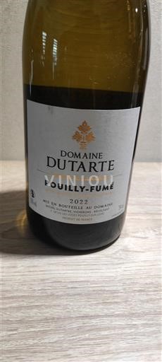 Loire Valley Pouilly-fumé Domaine Dutarte 2022