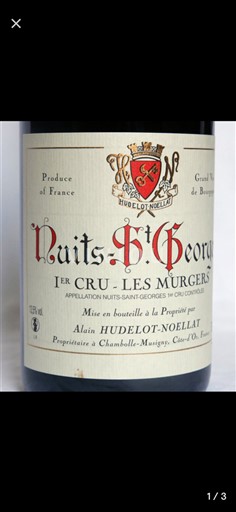 Bourgogne Nuits-Saint-Georges Premier Cru Hudelot-Noëllat Les Murgers 2018