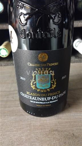 Rhônedalen Châteauneuf-du-Pape Cellier des Princes Blason du Prince 2023