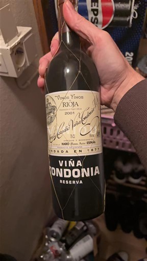La Rioja Rioja R. López de Heredia Viña Tondonia Viña Tondonia Reserva 2001
