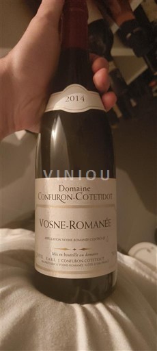 Borgoña Vosne-romanée Domaine Confuron-Cotetidot 2014