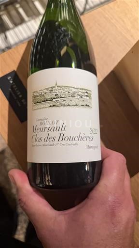 Burgundy Meursault Premier Cru Domaine Roulot Clos des Bouchères 2022