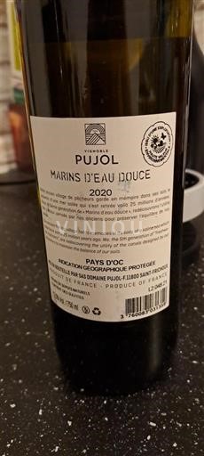 Languedoc in Roussillon Pays d'Oc Pujol Marins d'Eau Douce 2020