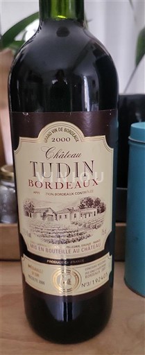 Bordeaux Château Tudin 2000