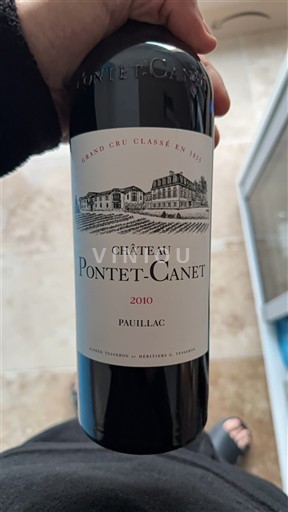 Burdeos Pauillac Grand Cru Château Pontet-Canet 2010