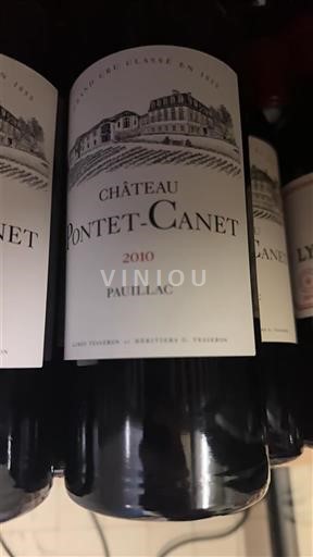 Bordeaux Pauillac Grand Cru Château Pontet-Canet 2010