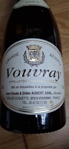 Údolí Loiry Vouvray Jean-Claude & Didier Aubert Grande Réserve Neročník