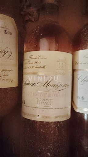 Bordeaux Côtes-de-Bordeaux Château Montgravier Fûts de Chêne 2012