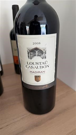 Sud-Ouest Madiran Loustau Casaubon 2008