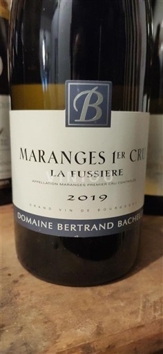 Burgundija Maranges Premier Cru Domaine Bertrand Bachelet La Fussière 2019