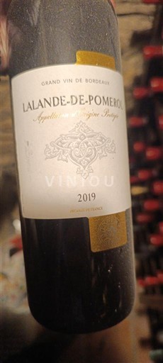 Bordeaux Lalande-de-Pomerol Inconnu 2019
