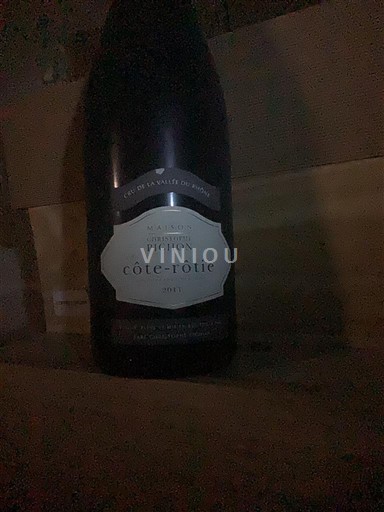 Rượu vang Rouge sec Christophe Pichon 2011 Pháp Thung lũng Rhône Côte-rôtie AOC