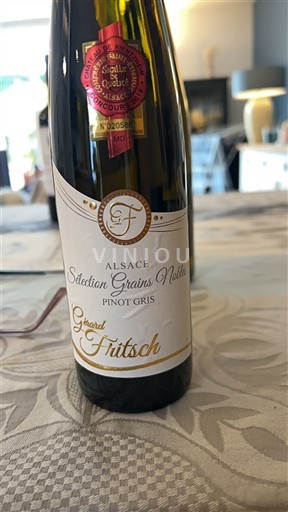 Alsace Gérard Fritsch Sélection de grains nobles 2015