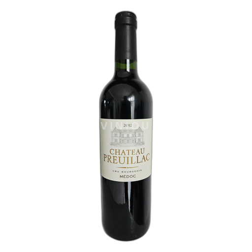 Bordeaux Médoc Château Preuillac 2012