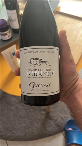 Rhônen laakso Cairanne Domaine Galuval Grand Horizon 2019