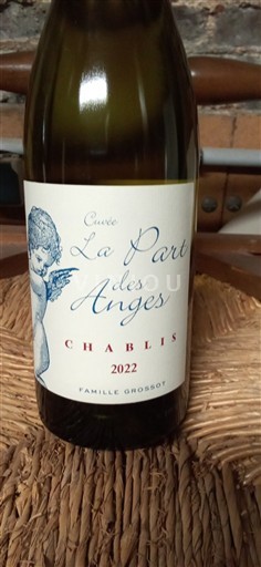 Borgogna Chablis Famille Grossot La Part des Anges 2022