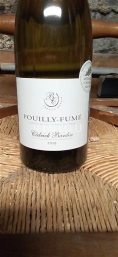 Thung lũng sông Loire Pouilly-fumé Cédrick Bardin 2019