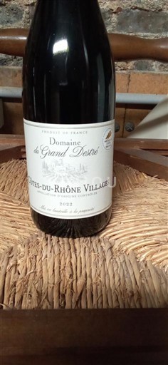 Vallée du Rhône Côtes-du-rhône-villages Domaine Grand Destre 2022
