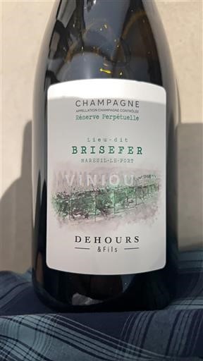 Champagne Sâm-panh Dehours & Fils Lieu-dit Brisefer Réserve Perpétuelle Không niên vụ