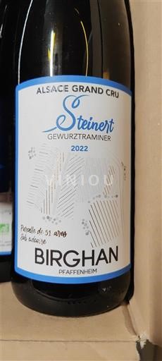 Alsace Grand Cru Birghan Steinert Gewurztraminer 2022
