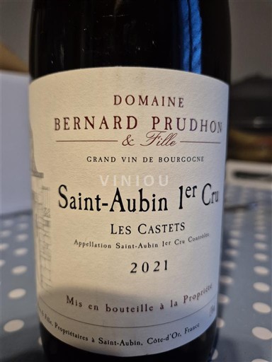 Bourgogne Ospecificerad Premier Cru Domaine Bernard Prudhon & Fils Les Castets 2021