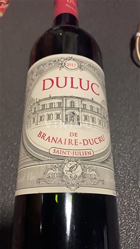 Bordeaux Saint-Julien Château Branaire-Ducru Duluc 2017
