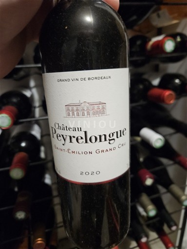Bordeaux Saint-Émilion Grand Cru Grand Cru Château Peyrelongue 2020