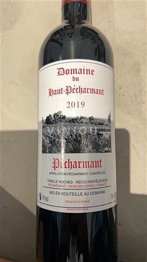 Zuidwest-Frankrijk Pécharmant Domaine Haut-Pécharmant 2019