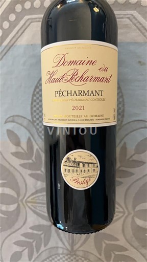 Zuidwest-Frankrijk Pécharmant Domaine Haut Pécharmant 2021