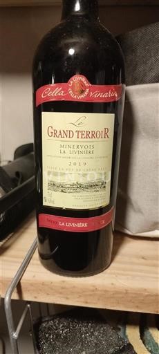Linguadoca Minervois-la-livinière Cella Vinaria Le Grand Terroir 2019