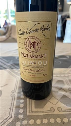 Sydvestfrankrig Pécharmant Veuve Roches Veuve Roches 2020