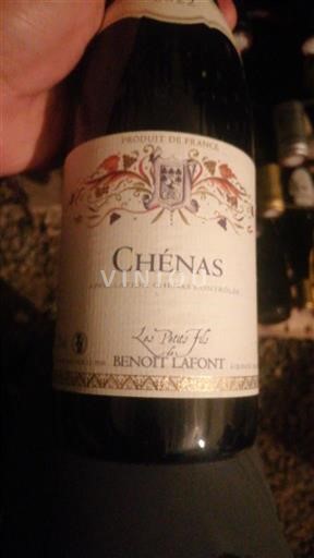 Beaujolais Chénas Benoit Lafont Les Bois Fils 2022