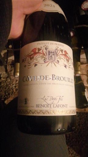 Beaujolais Côte-de-brouilly Benoit Lafont La Petite Folie 2021