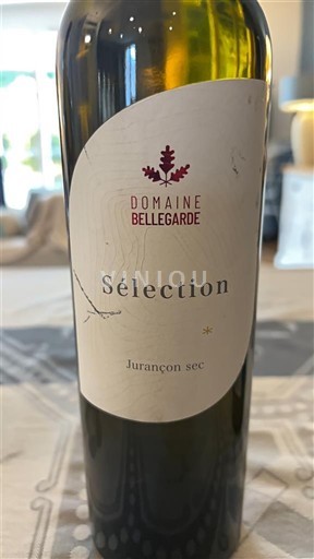 Sydvestfrankrig Jurançon Domaine Bellegarde Sélection 2018
