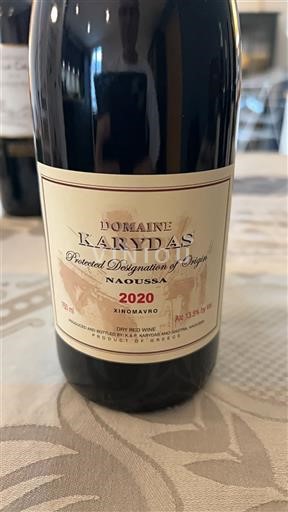 Makedonija Naoussa Domaine Karydas 2020