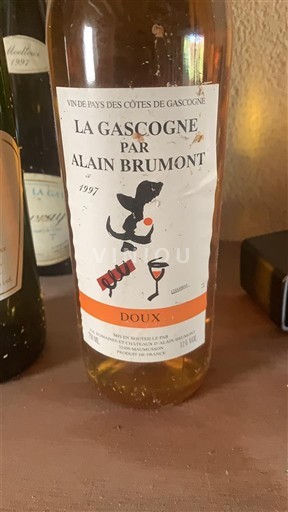 Sydvestfrankrig Côtes de Gascogne Alain Brumont La Gascogne Doux 1997
